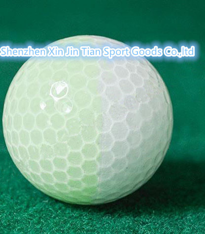 Two color golf ball