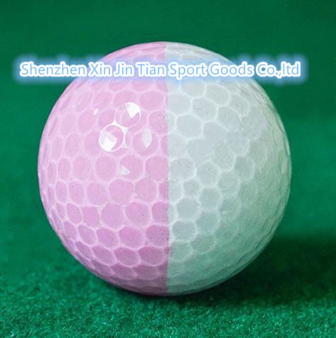 Two color golf ball